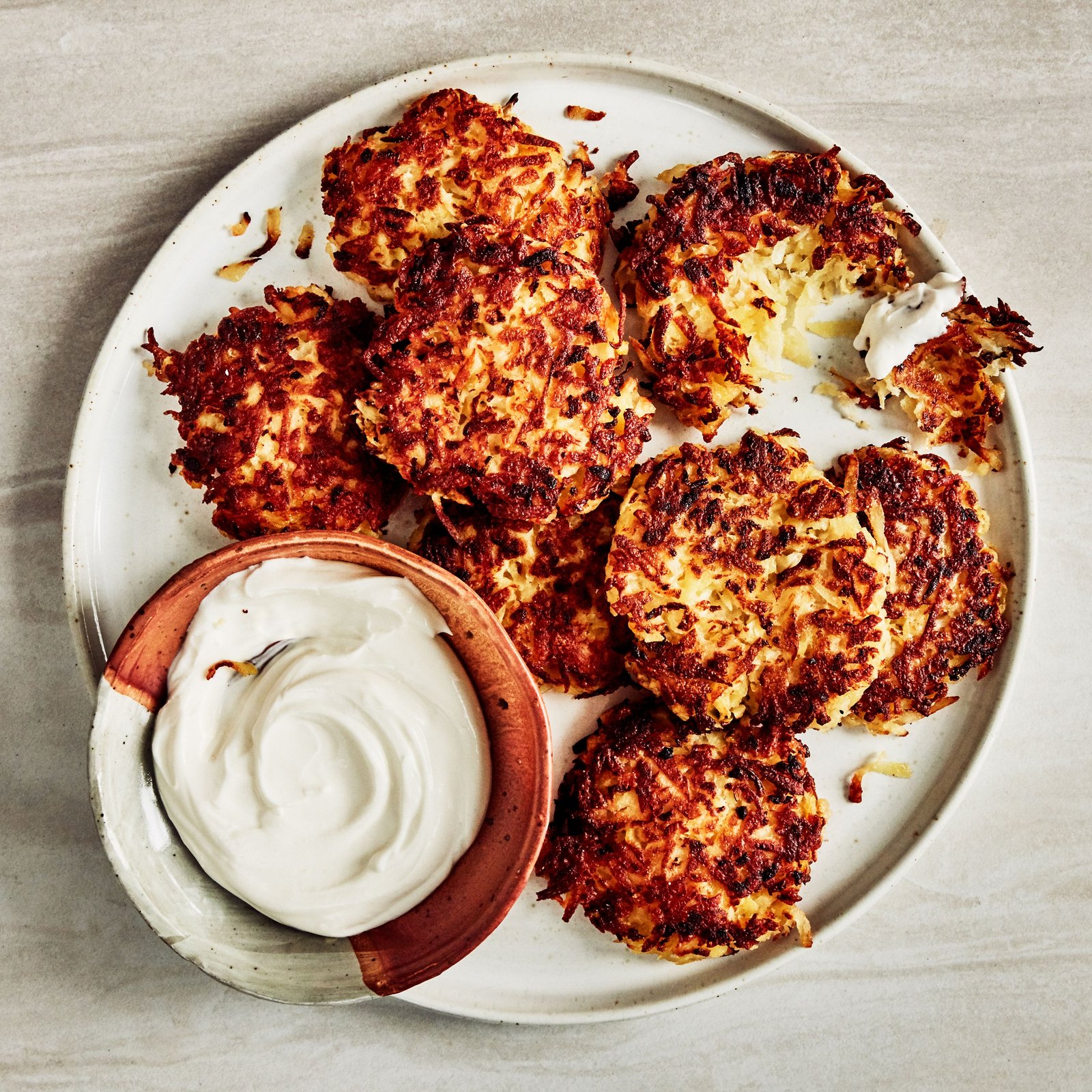 Lemony Latkes