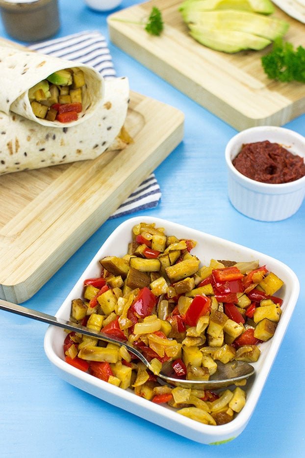 Speedy Vegan Burrito – Packed with Protein