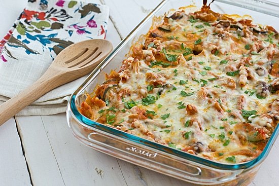 Vegetarian Vegetable Baked Ziti